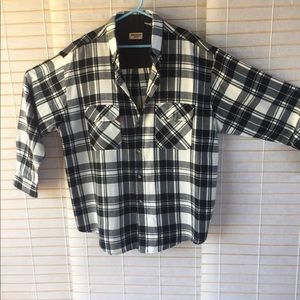 Men’s XL Northwest blue button front shirt